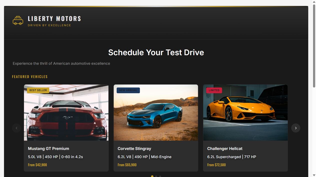 Schedule Your Test Drive on Oqtane