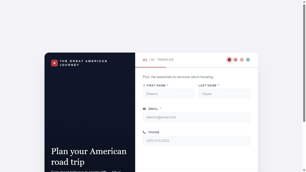 The Great American Journey on Oqtane