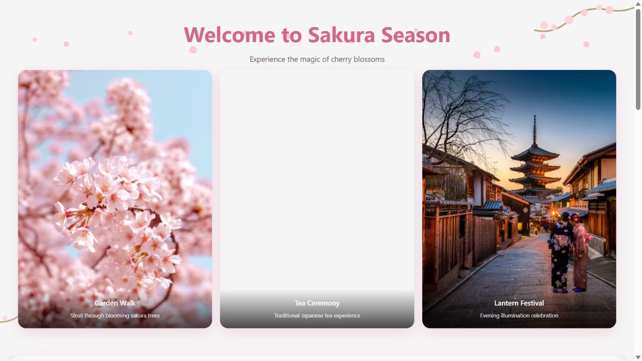 National Cherry Blossom Festival on Oqtane