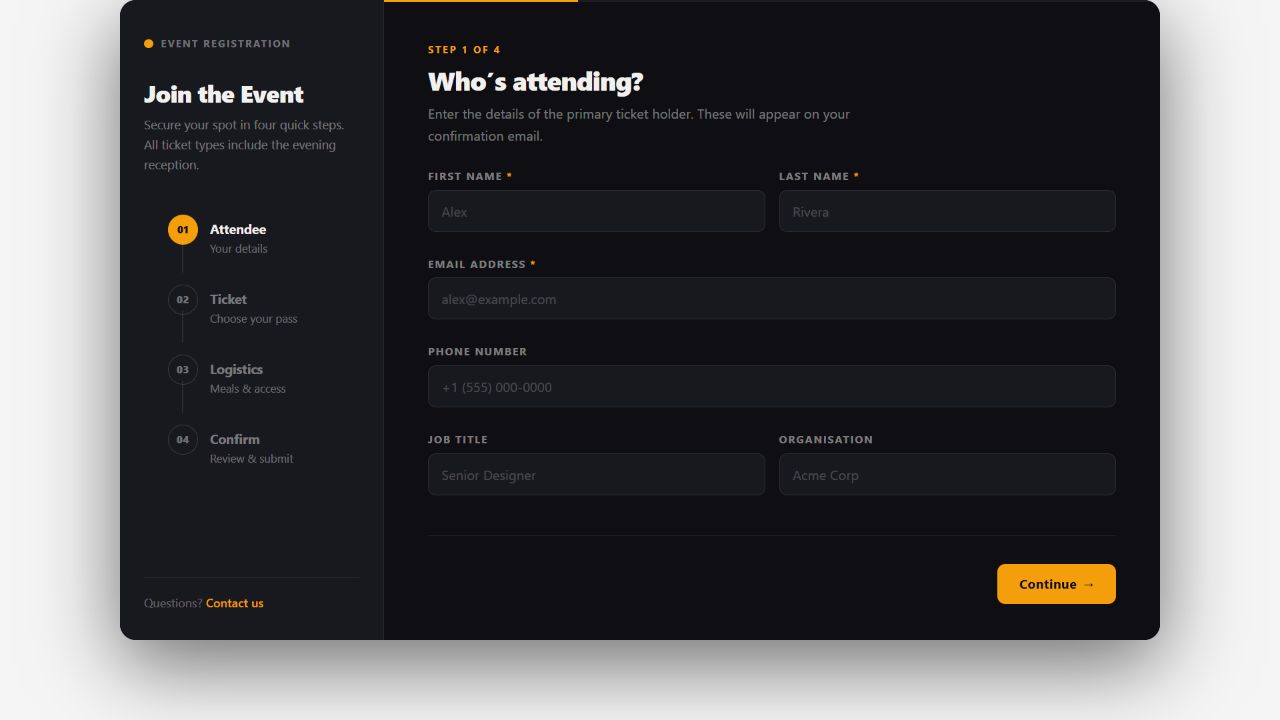 Event Registration & RSVP on Oqtane