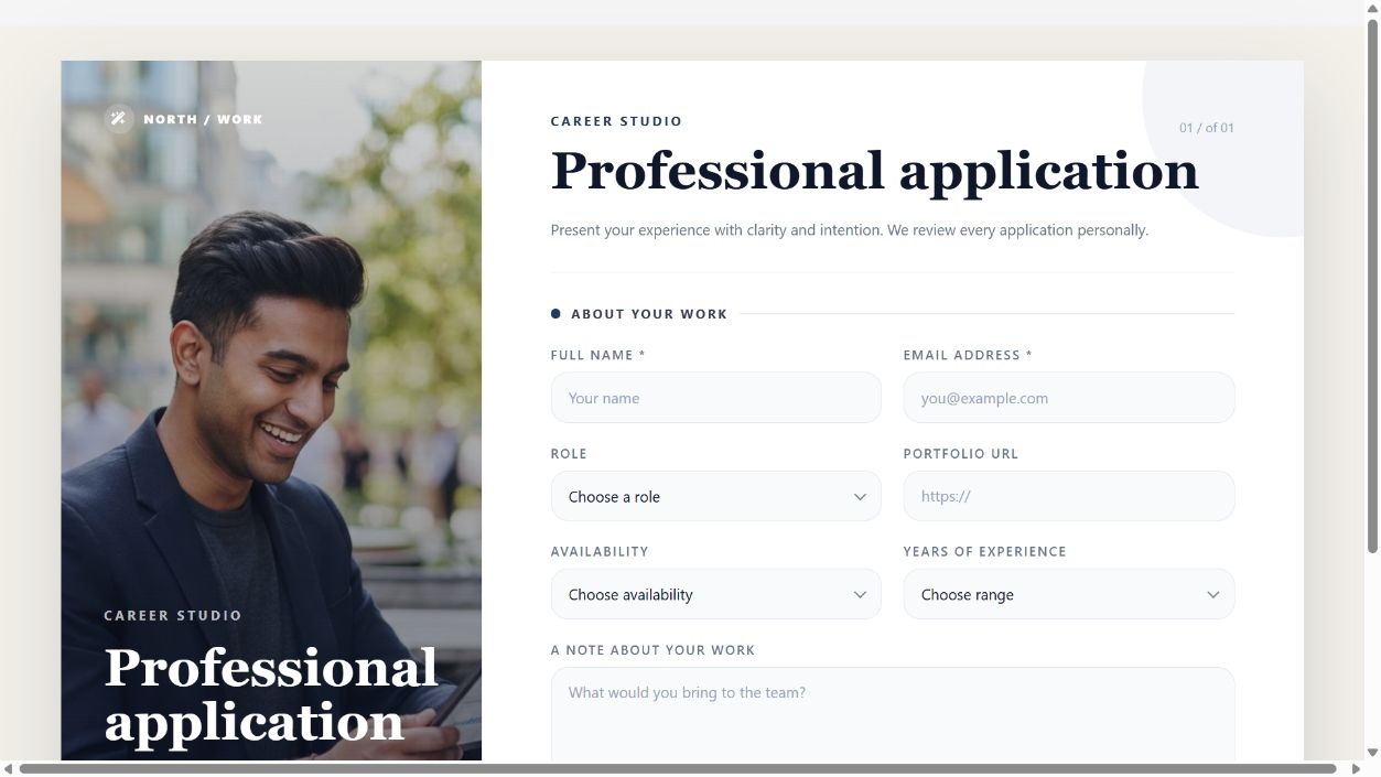 Professional Application on Oqtane