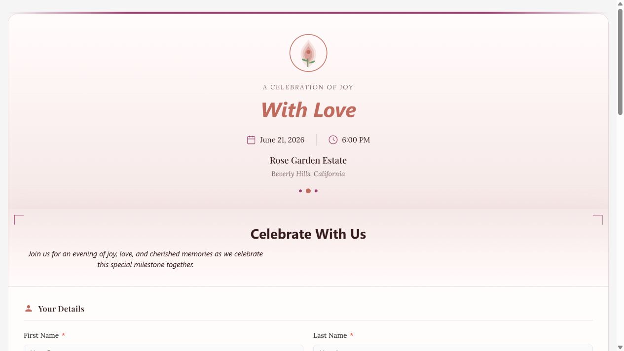 Celebrate With Us on Oqtane