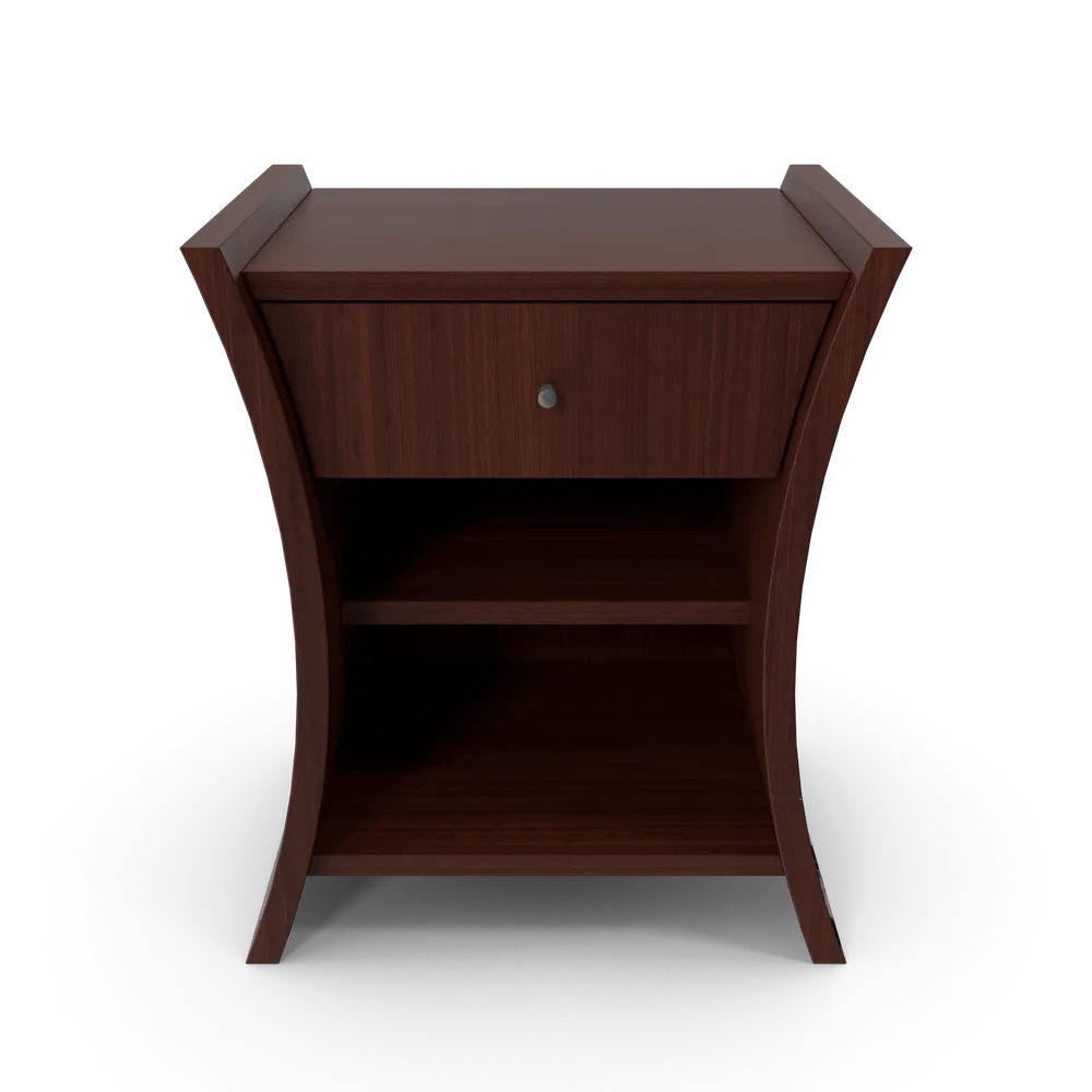 African Cherry Nightstand