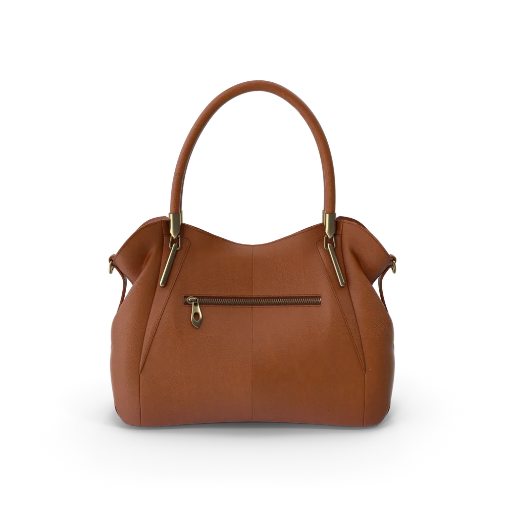 Heshe Leather Handbag
